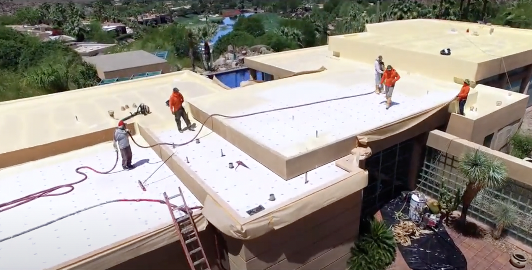 Spray Foam SPF Roofing